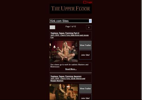 The Upper Floor for Smartphone